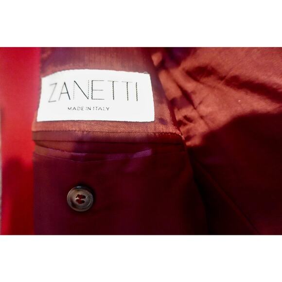 Zanetti Cashmere and Wool Italian Men's Sportscoat - Picture 4 of 6